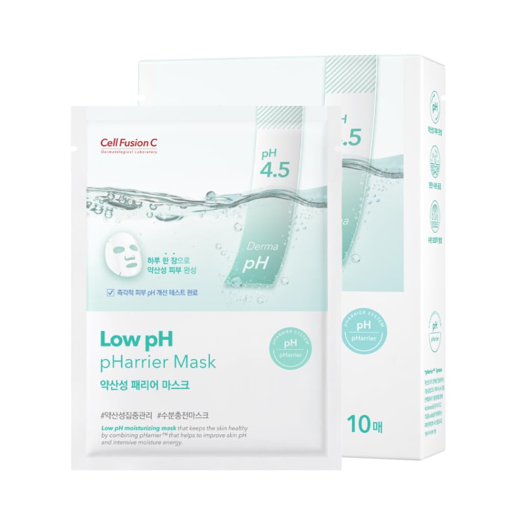 Cell Fusion C Pharrier mask packaging showing hydrating formula