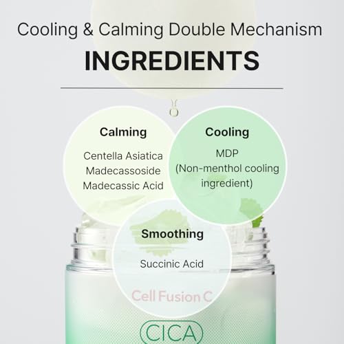 Cell Fusion C Post Alpha CICA Toner Pad — Acide succinique, texture lisse et teint frais.