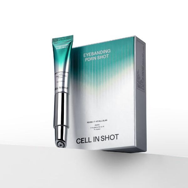 CELL IN SHOT packaging for Eyebanding PDRN Shot ready for daily use