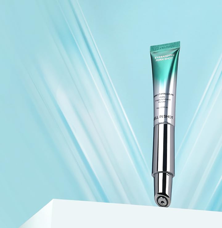 CELL IN SHOT eye cream texture gliding smoothly for hydration