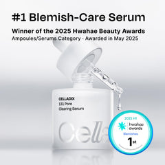 Celladix ampoule being applied for even distribution and quick hydration.