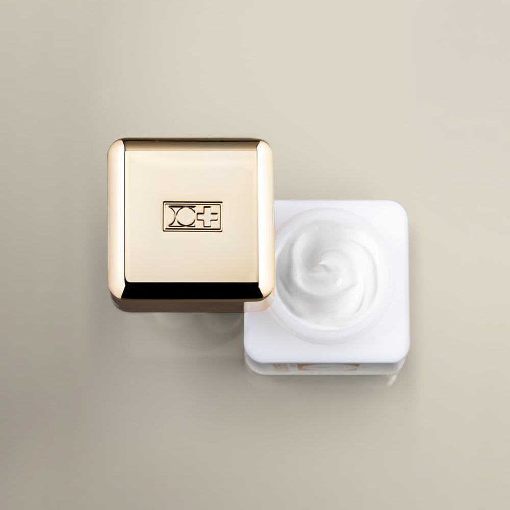 Cellcosmet CellLift Cream texture on skin demonstrating immediate plumping and smoothing.