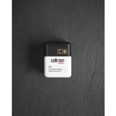 Packaging view signals premium daily care for Cellcosmet Cellmen cream.