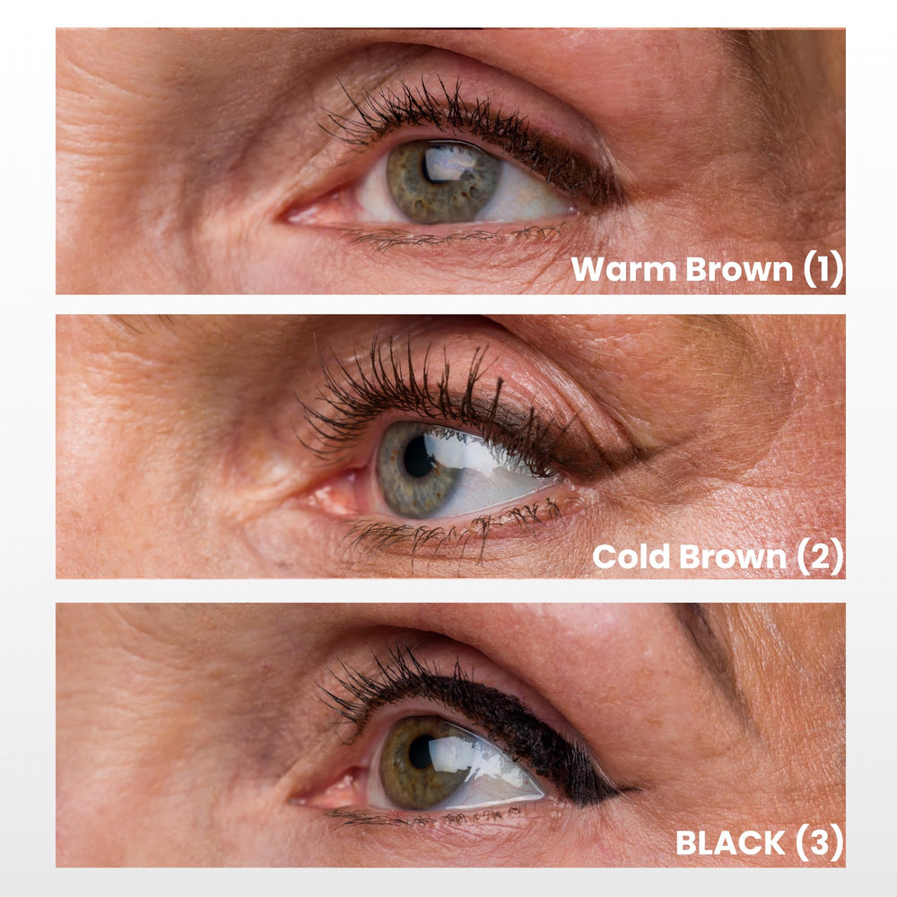 CELLMETICS BEAUTY delicate eyes glide-on formula for sensitive skin.