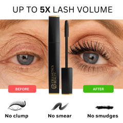 CELLMETICS BEAUTY Mascara wand closeup shows ergonomic grip for steadier application.