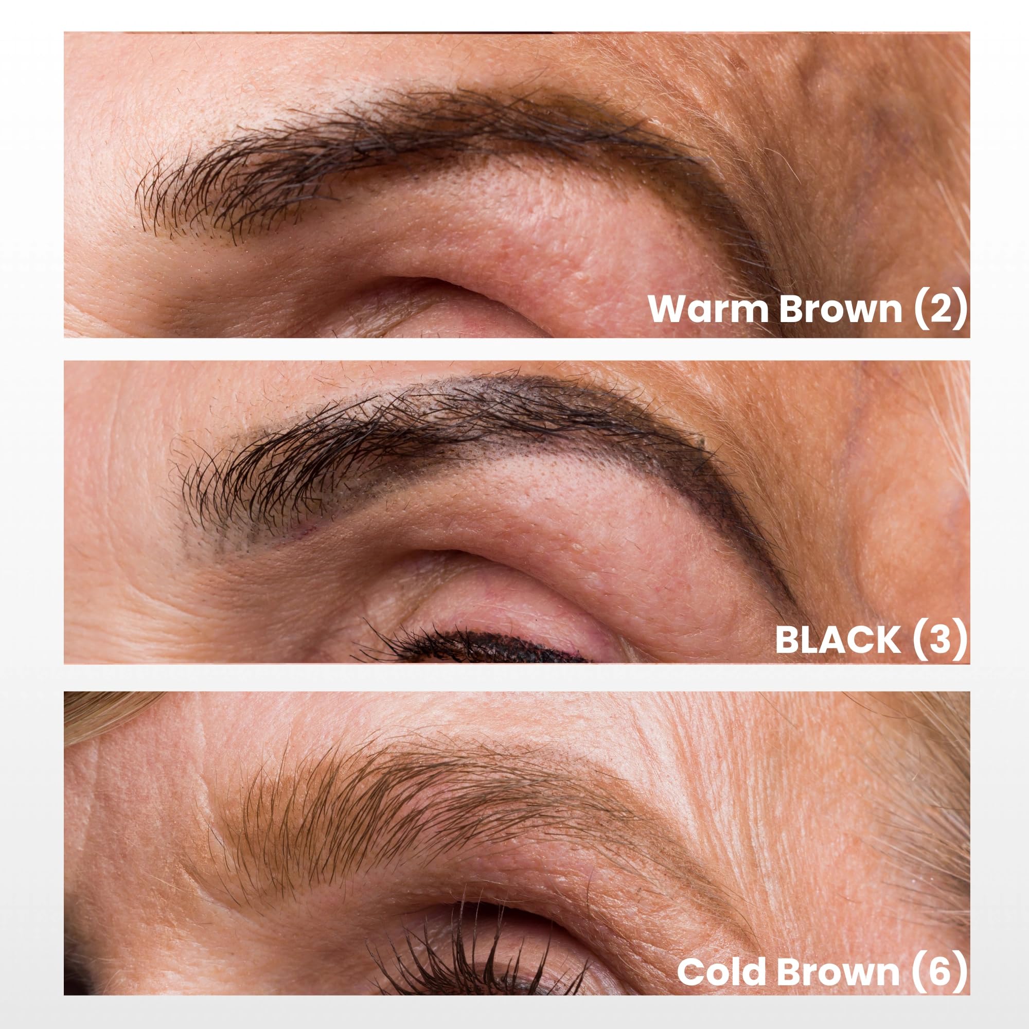Built-in spoolie blends brows effortlessly for a seamless, professional finish.