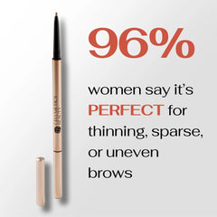 Cellmetics Beauty Waterproof Brow Pencil delivers all-day wear with smudge resistance.