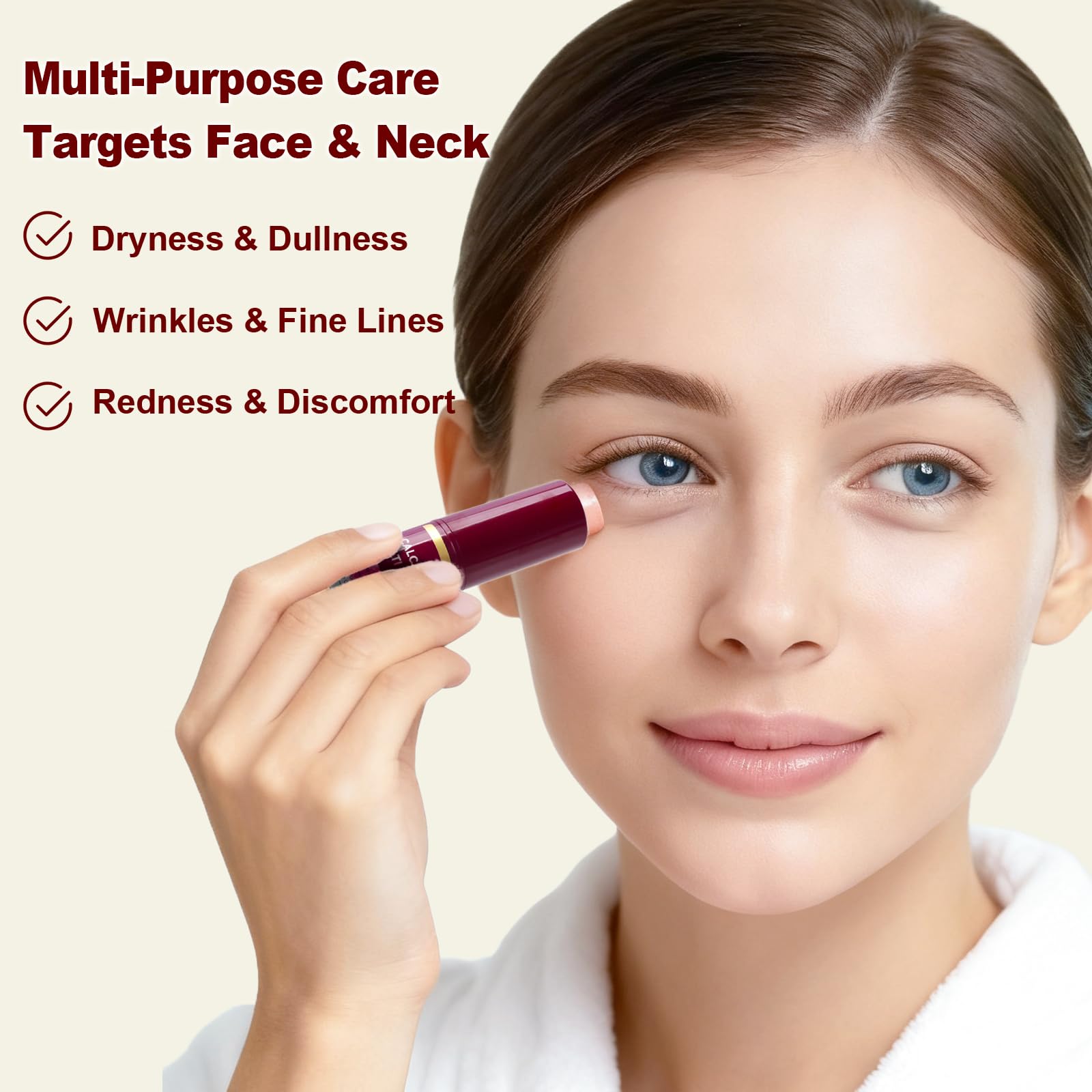 Celuriane Calcium Multi Balm Stick packaging and quick-apply design.