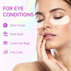 CEMSAZORL collagen peptide eye patches hydrates and refreshes eye area