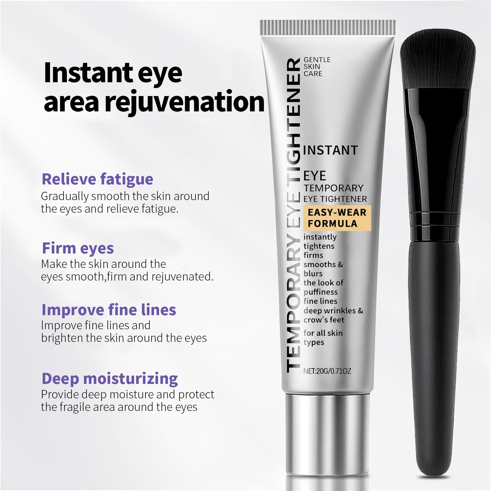 Ceniaioe Perfection Eye Tightener under-eye area looks smoother after use.