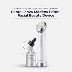 CENTELLIAN 24 ingredient scene highlighting glutathione and tranexamic acid benefits.