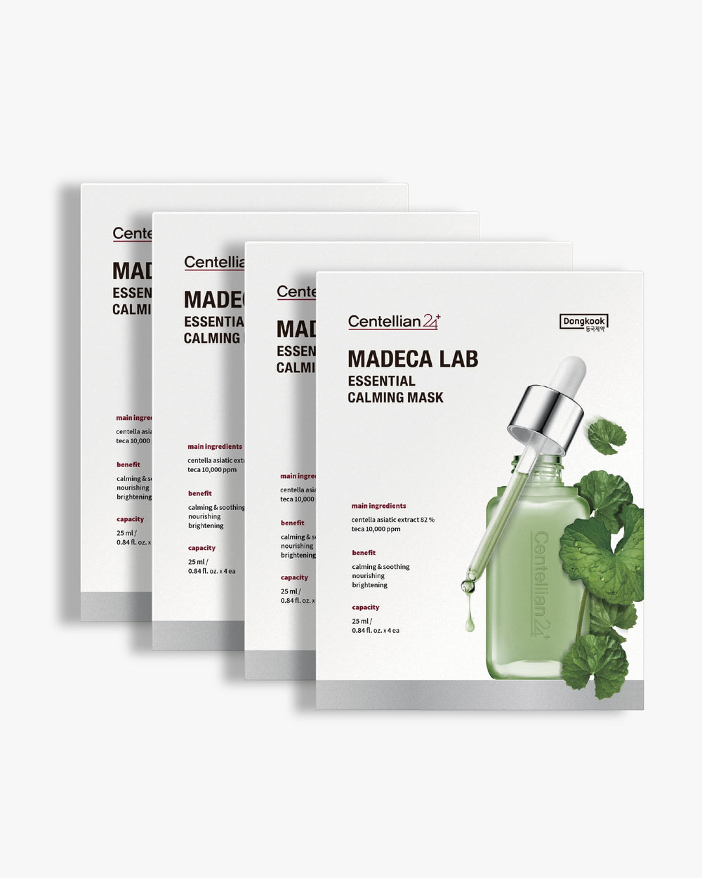 CENTELLIAN 24 Madeca Mask ultra-thin sheet adheres smoothly for even moisture.