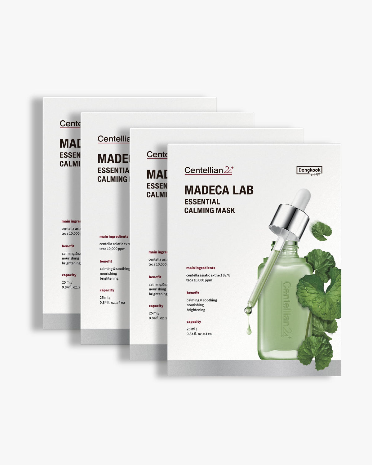 CENTELLIAN 24 Madeca Mask ultra-thin sheet adheres smoothly for even moisture.