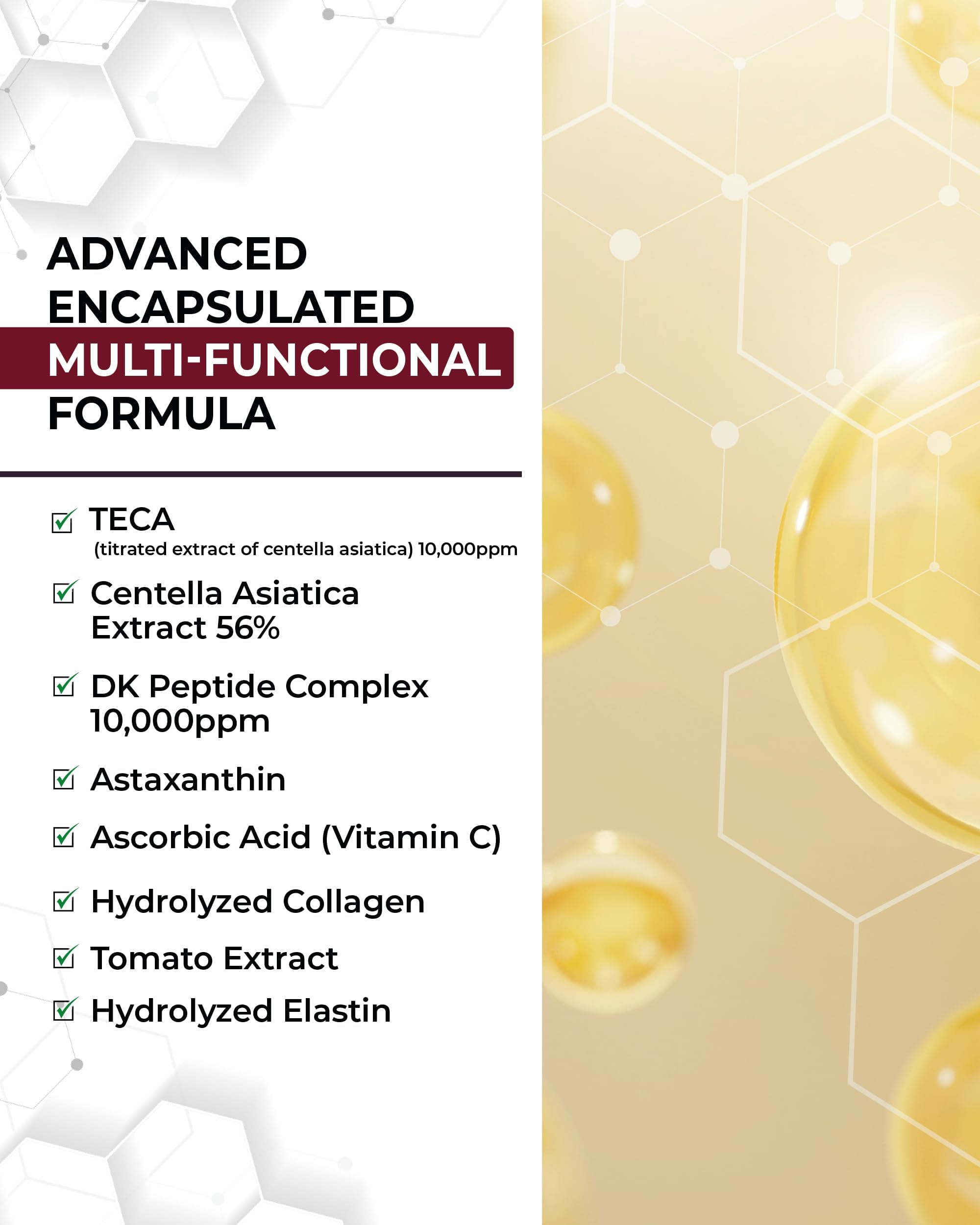 CENTELLIAN 24 tomato extract highlights even skin tone and radiance.