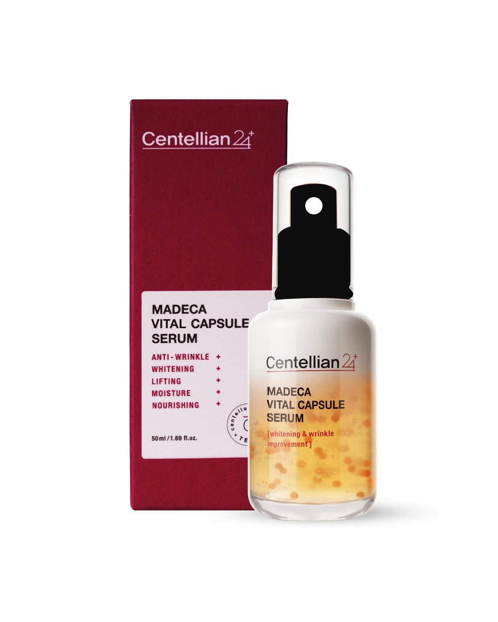CENTELLIAN 24 Vital Capsule Serum bottle for daily hydration and protection.