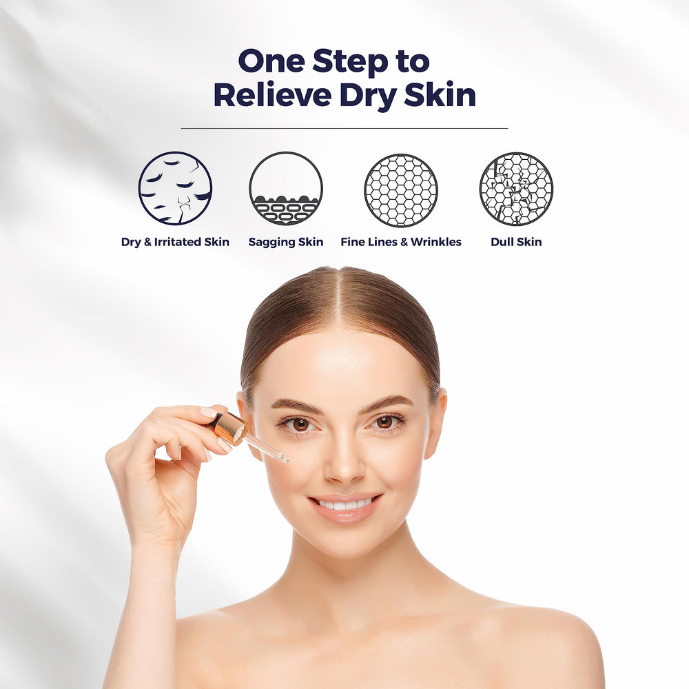 Centellian 24 ampoule applied to the cheek for smooth layering