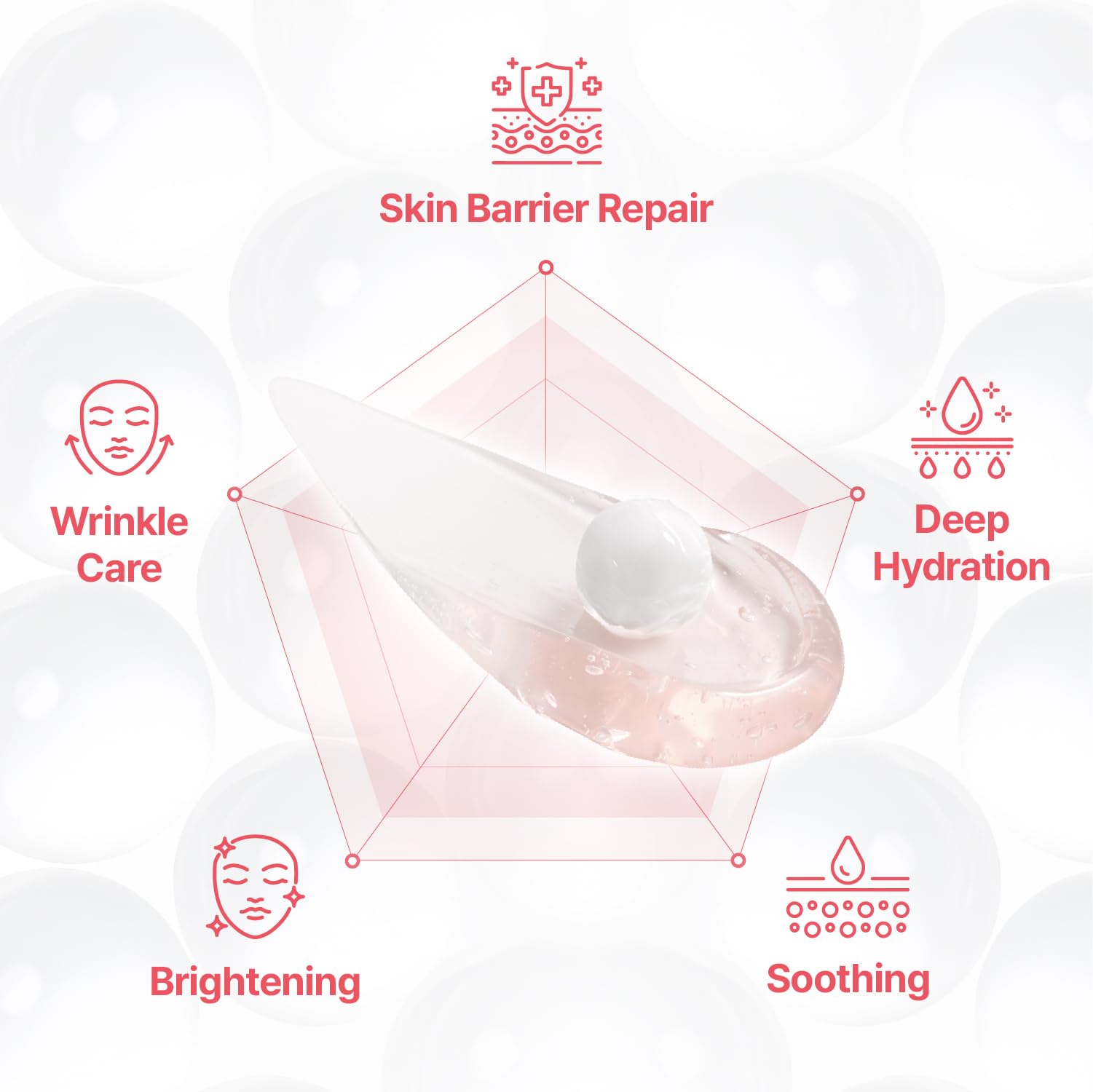 Centellian 24 Madeca Mela Capture pink gel-cream texture ready for daily hydration.