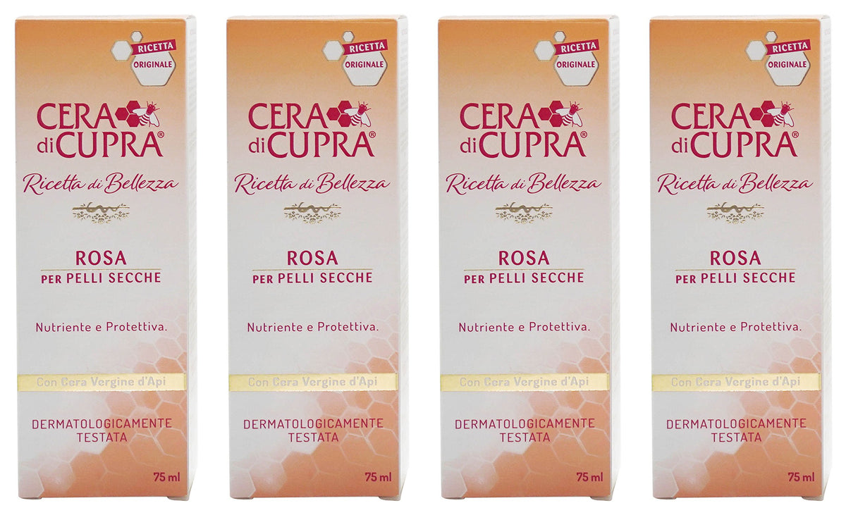 Cera di Cupra Rose for Dry Skin tube pack delivering deep nourishment and hydration