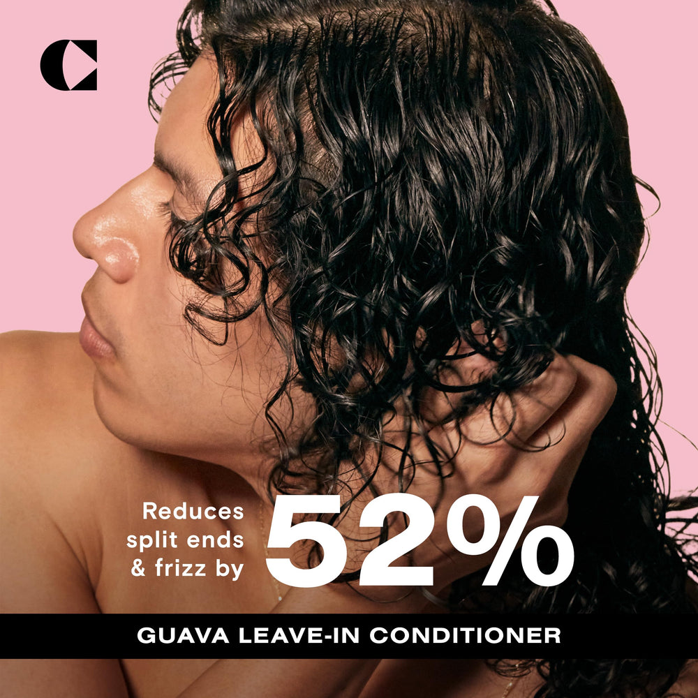 Ceremonia Guava Leave-In Conditioner UV defense bottle protects color and shine