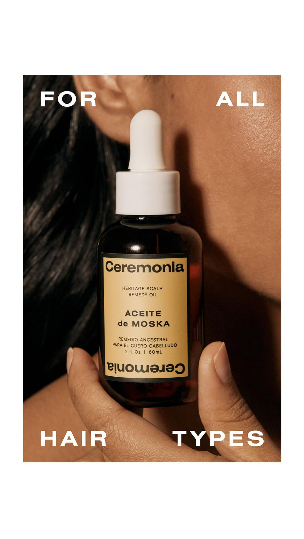 Ceremonia Moska Scalp Oil ingredients support clean beauty with no silicones or sulfates.