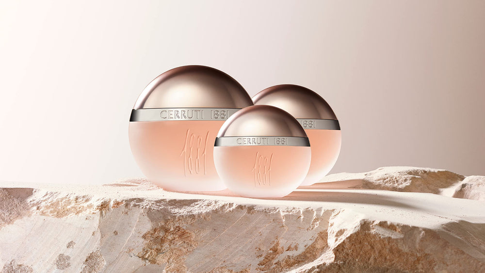Cerruti 1881 Nino perfume drops illustrating a light, fresh feel.