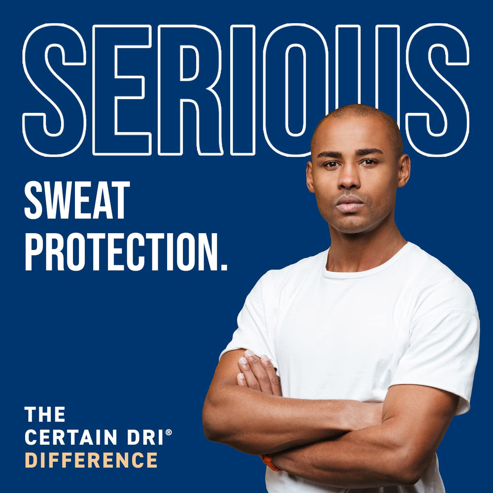 Daily gym and office use with Certain Dri antiperspirant solid