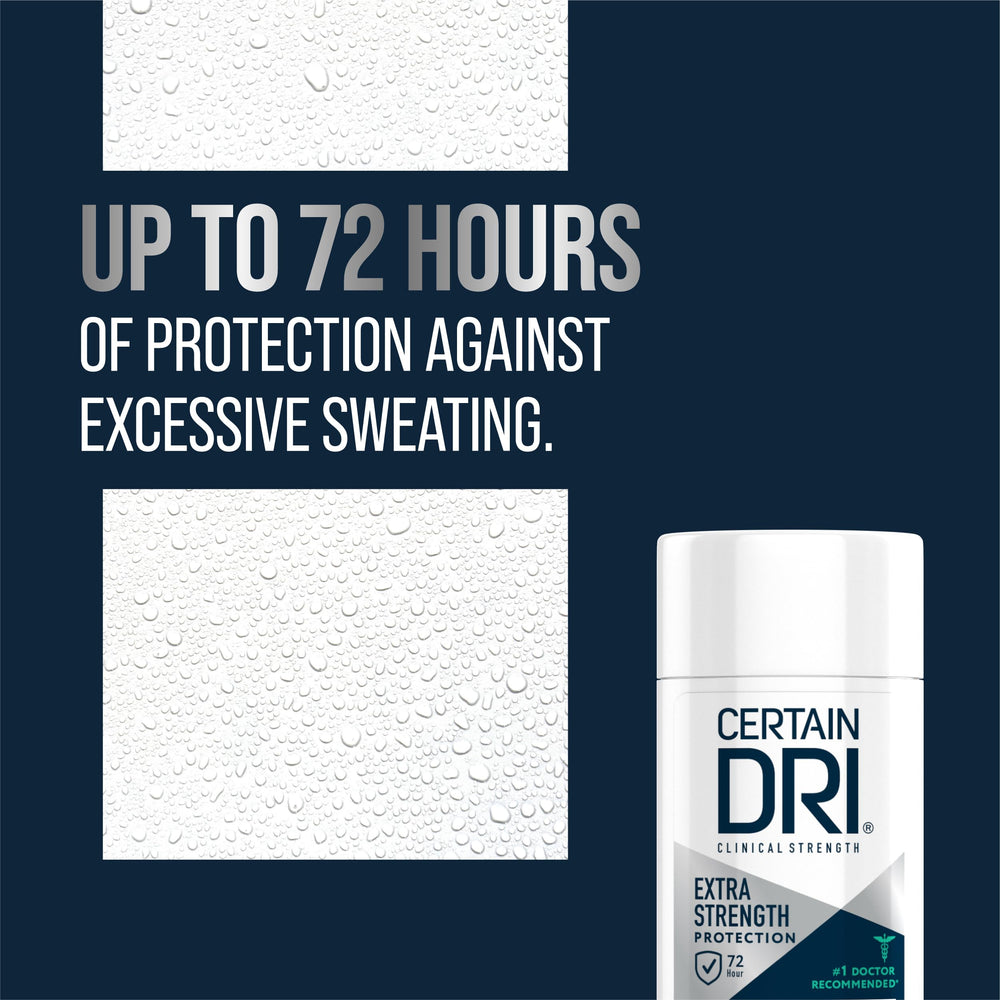 Certain Dri nightly underarm application demonstrates clinical strength