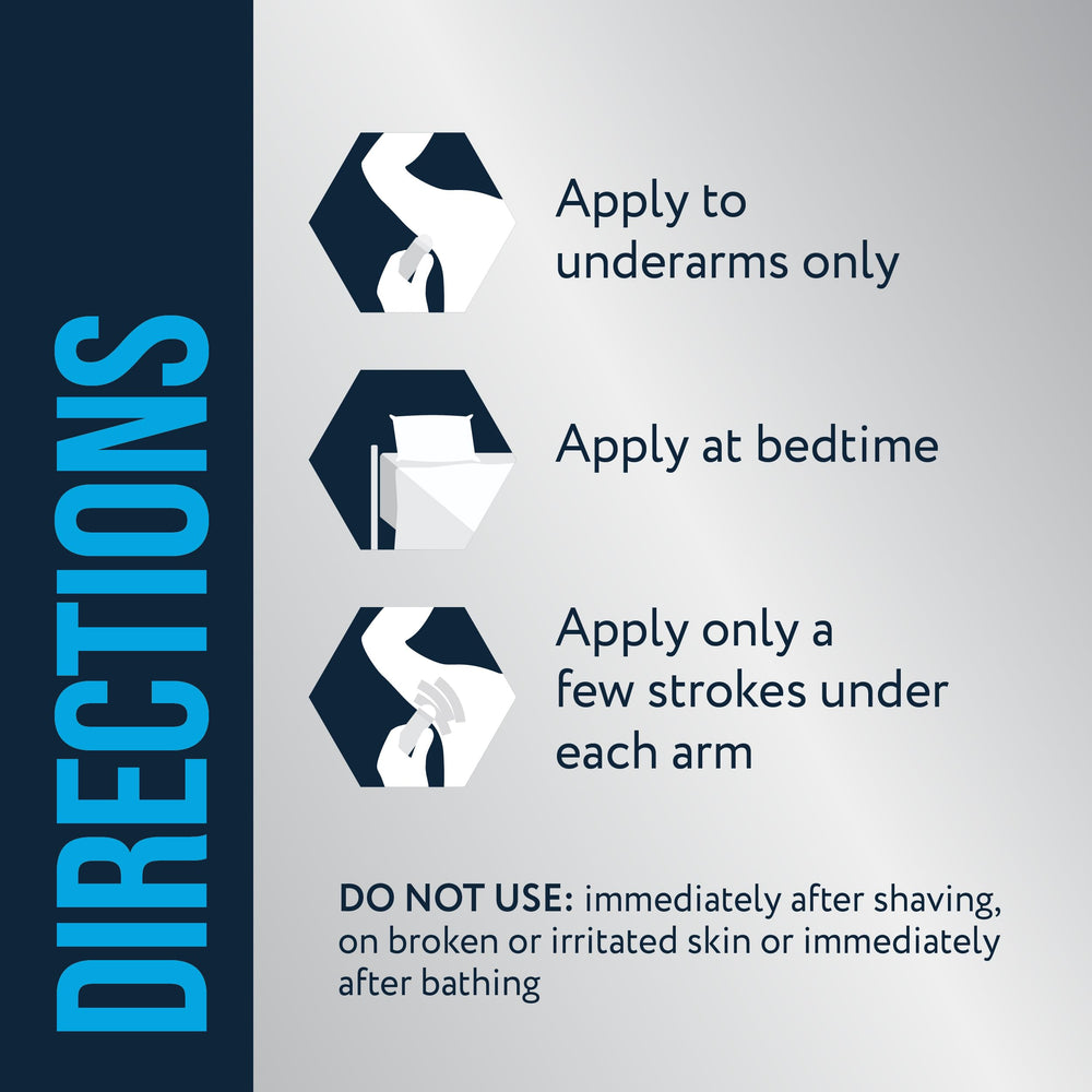 Certain Dri fragrance-free roll-on bottle designed for comfortable use