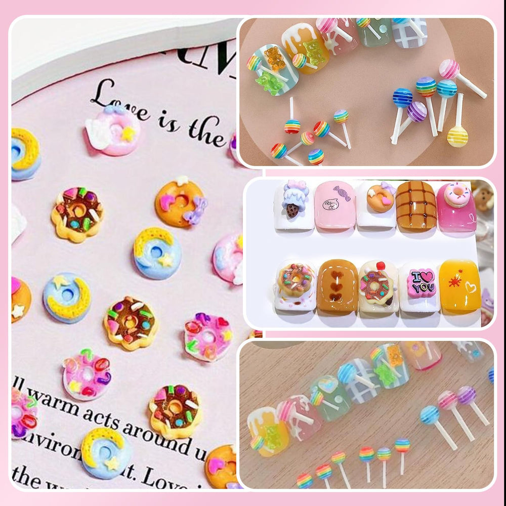 CESUSME 3D butterfly nail charm adds delicate flair