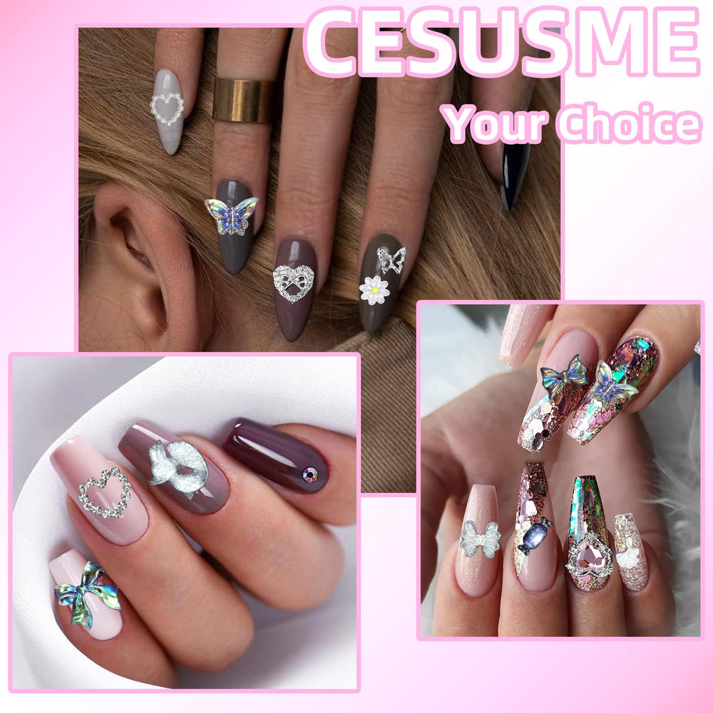 CESUSME sunflower nail charms evoke sunny vibes for daily wear