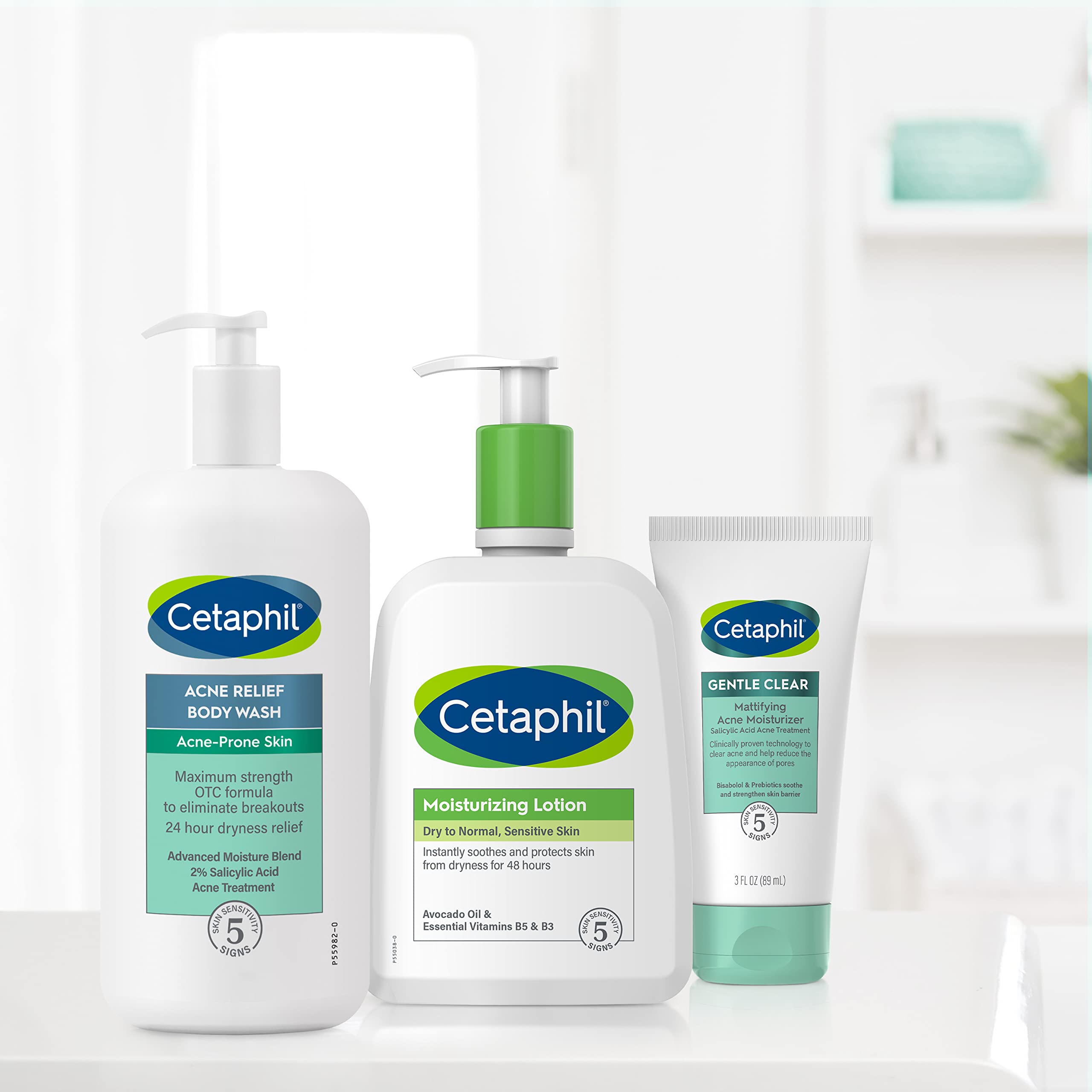 Cetaphil Acne Relief Body Wash moisturizing blend aids dry skin relief