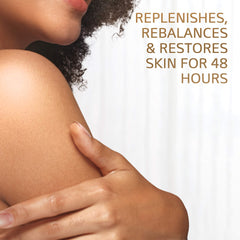 Cetaphil Advanced Relief Lotion 48-hour hydration bottle shows rich texture for lasting moisture.