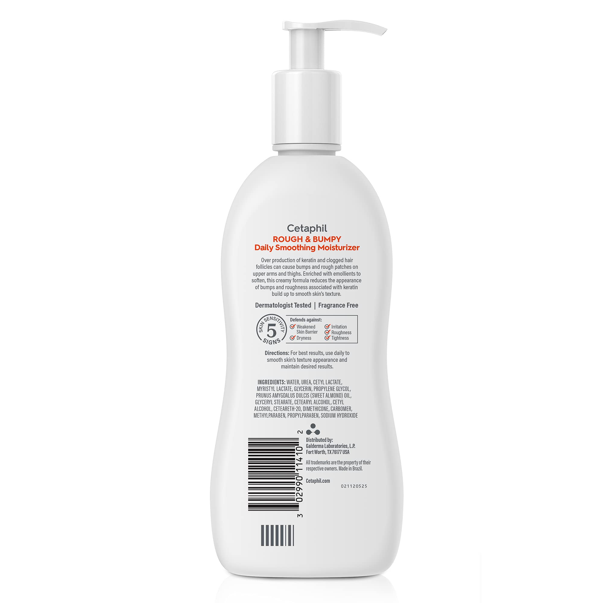 Cetaphil moisturizer on skin showing improved smoothness and texture