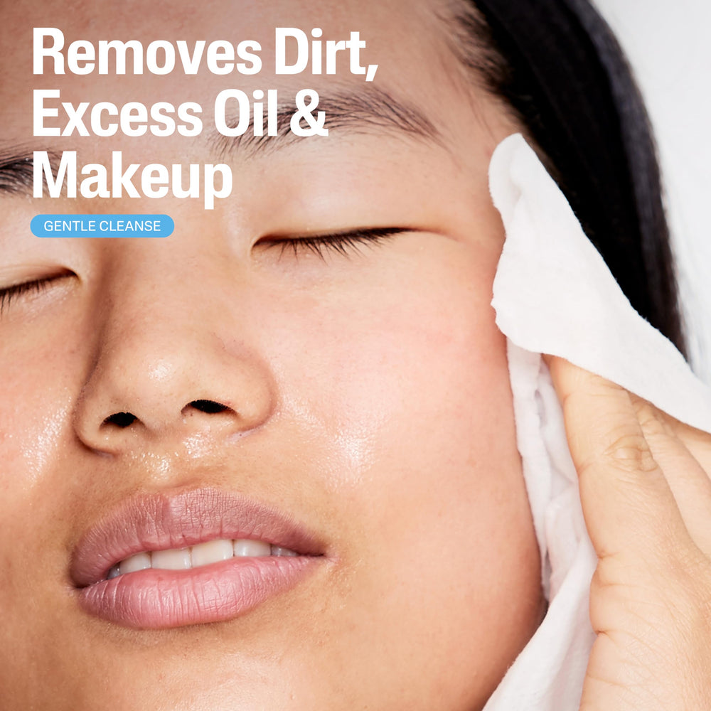 Cetaphil dermatologist-developed cloths cleanse without stripping natural oils.