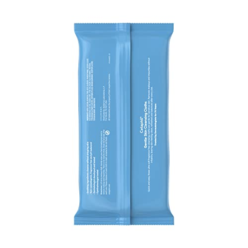 Cetaphil face wipes for dry, sensitive skin refreshing without irritation.