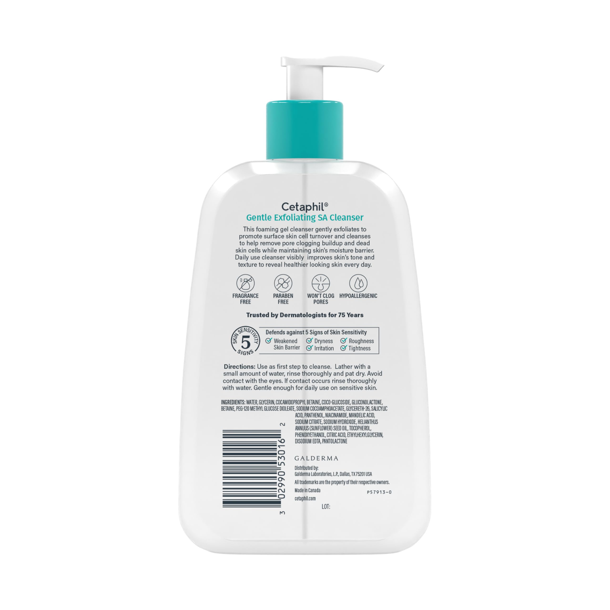Cetaphil exfoliating cleanser benefits for signs of sensitivity
