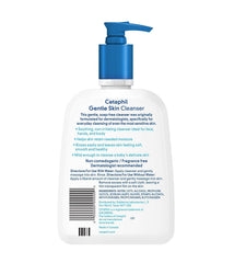 Cetaphil Gentle foam-lather for mild daily cleansing