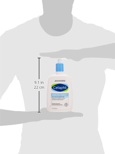 Using Cetaphil Gentle Skin Cleanser for makeup removal, cleansing without stripping natural oils.