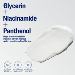 Hands applying cream on dry skin area demonstrates daily comfort