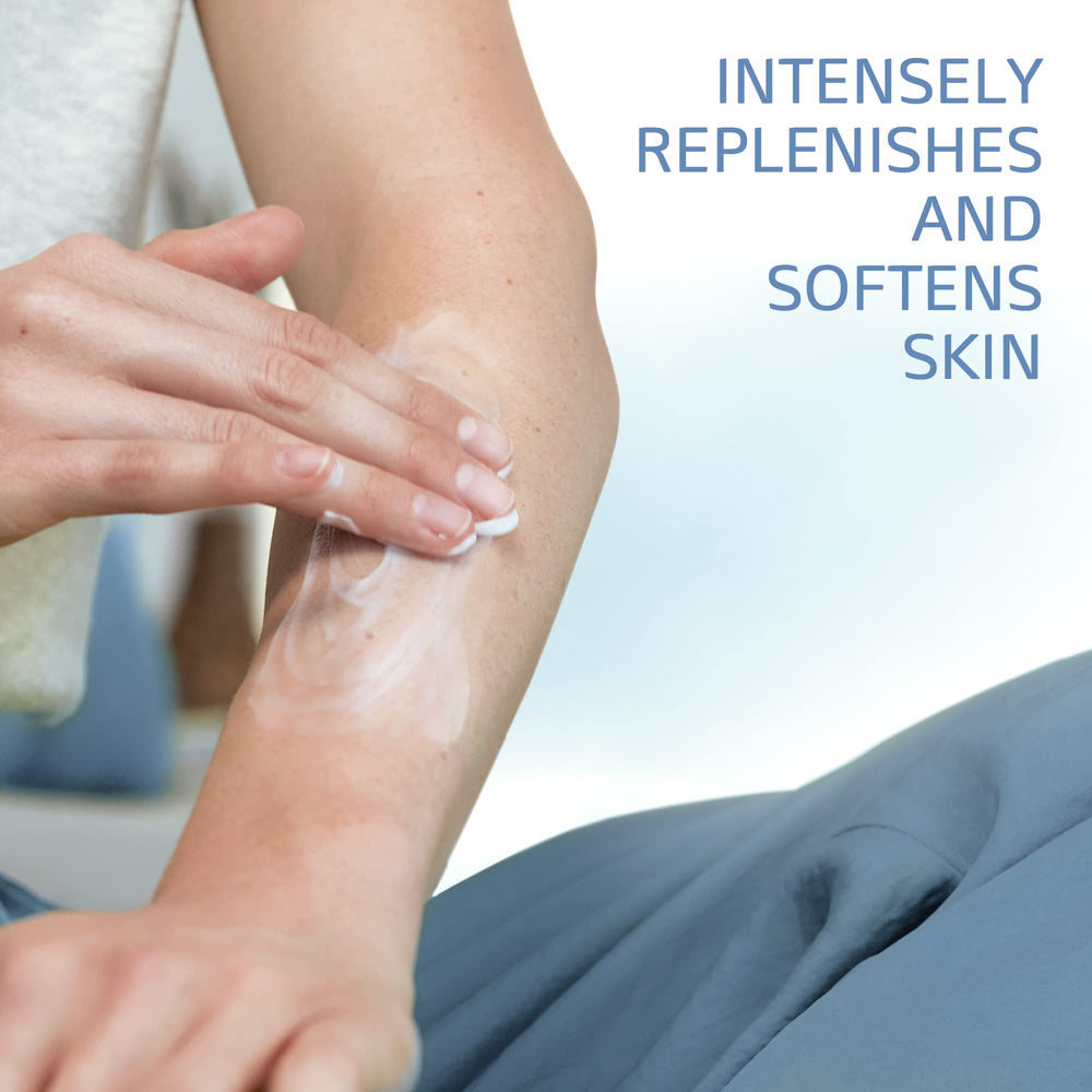 Cetaphil Restoraderm Soothing Wash texture swirl, showing smooth non-irritating formula.