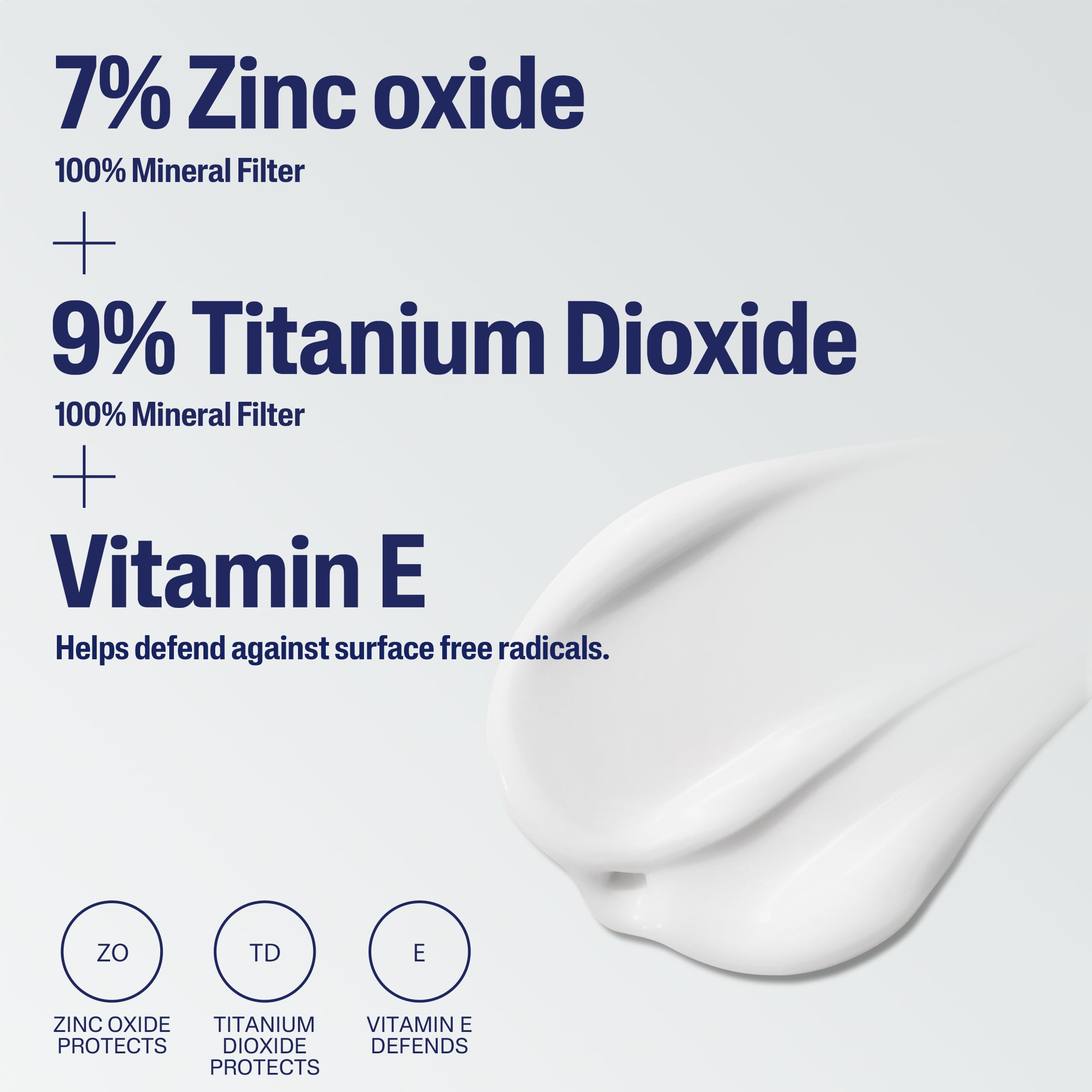 Cetaphil Sheer Mineral Sunscreen with vitamin E for soothing hydration.
