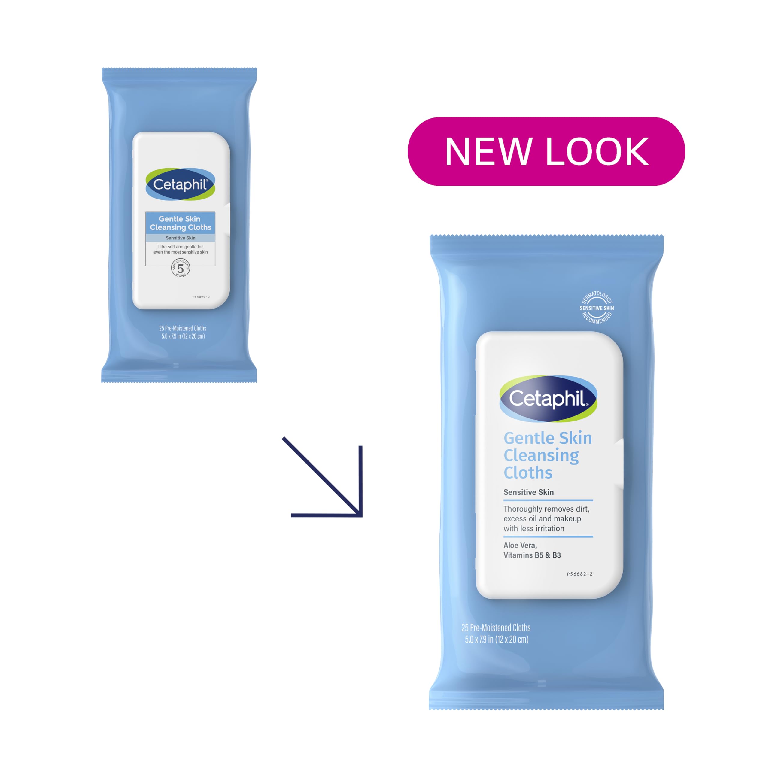 Cetaphil wipes for gym and travel, compact cleansing on the go.