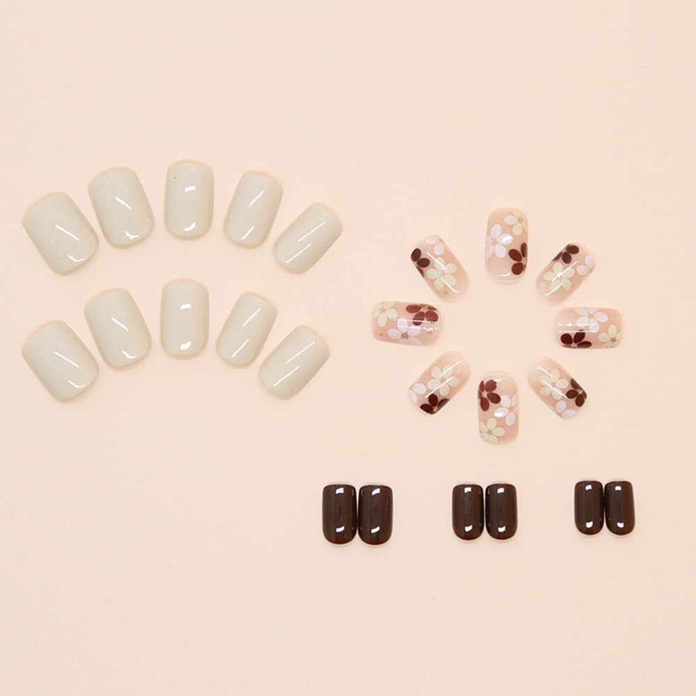 CEWEWP Glossy finish nails deliver salon-like shine at home.