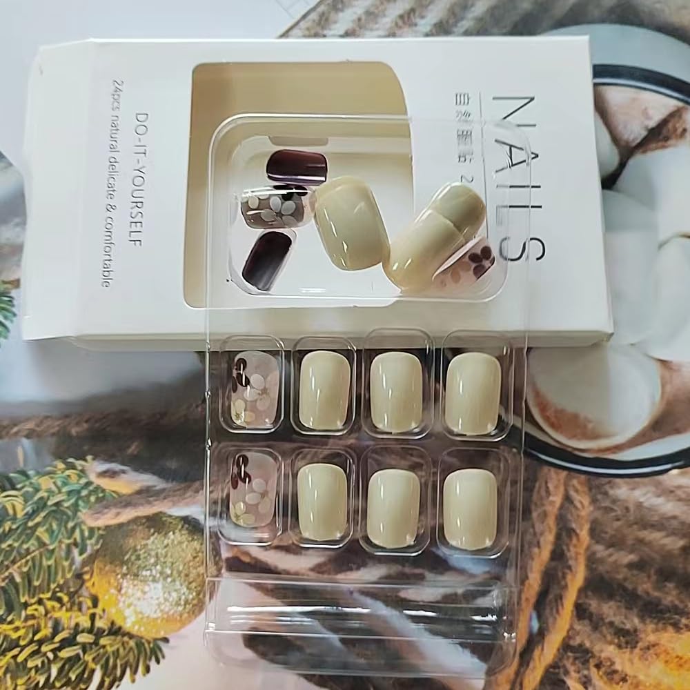 CEWEWP Nail kit includes wood stick and cotton for prep.