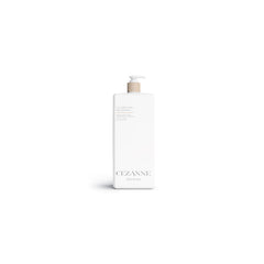 Cezanne Clarifying Shampoo lather closeup demonstrates buildup removal for keratin prep.