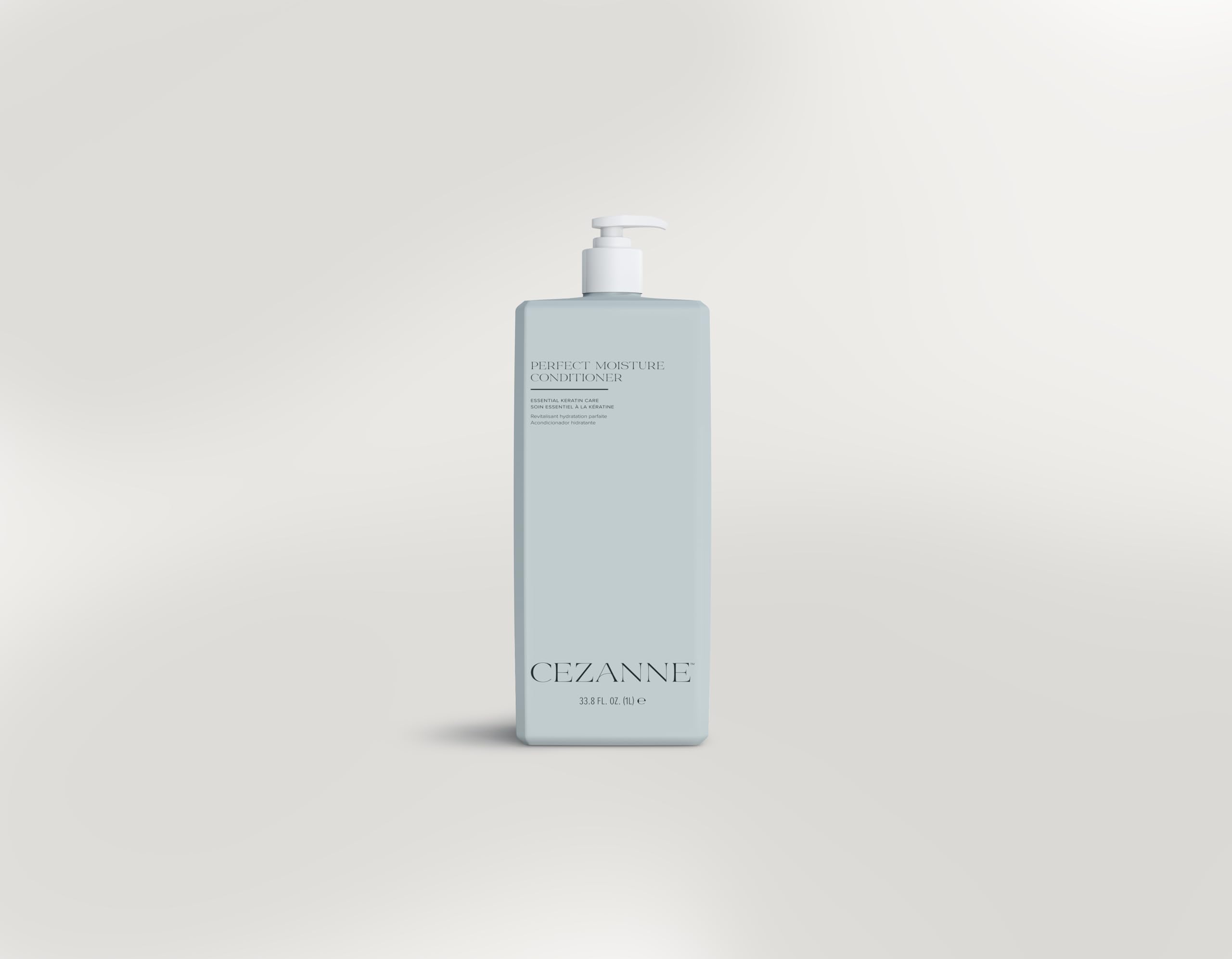 Cezanne Perfect Moisture Conditioner after use delivers shine and softness to hair.