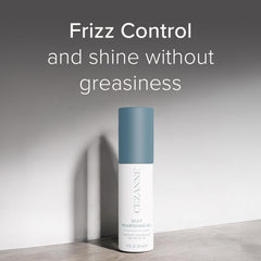 Cezanne Silky Nourishing Oil pour shot showing fast-absorbing finish