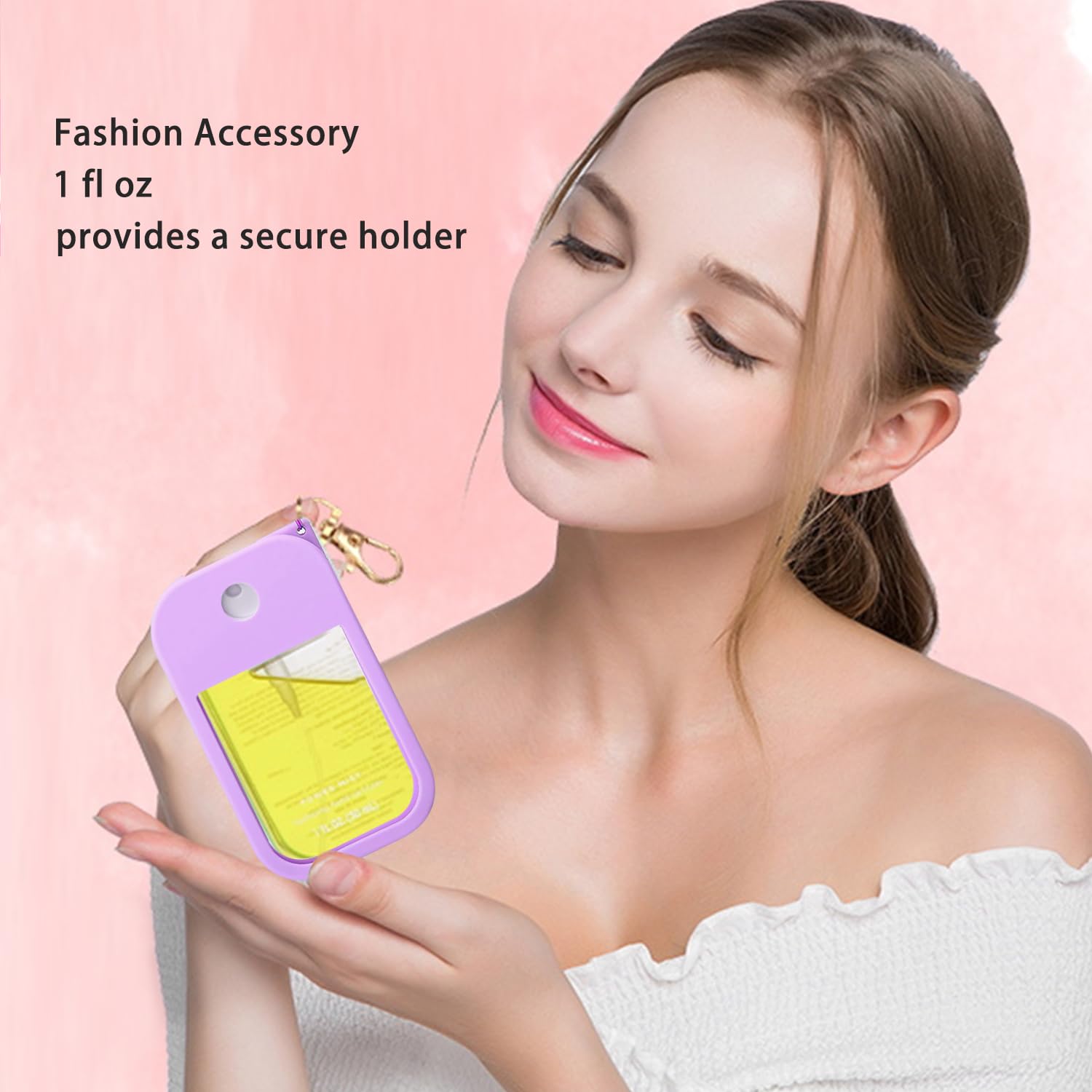 Semi-wrapped design keeps Power Mist secure during movement
