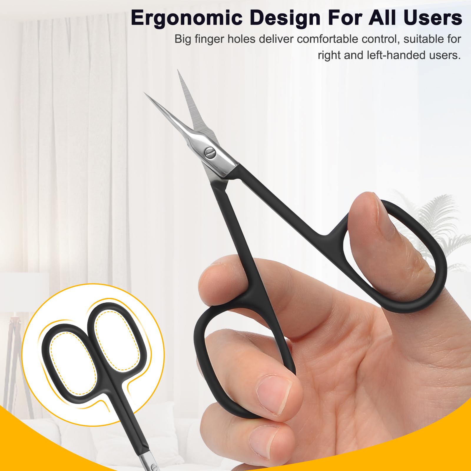CGBE Ergonomic grip provides better control during trimming
