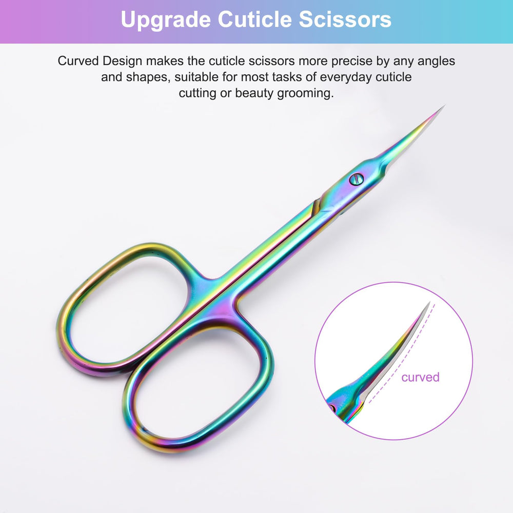 CGBE scissors with ergonomic handles for comfortable one-handed grooming.